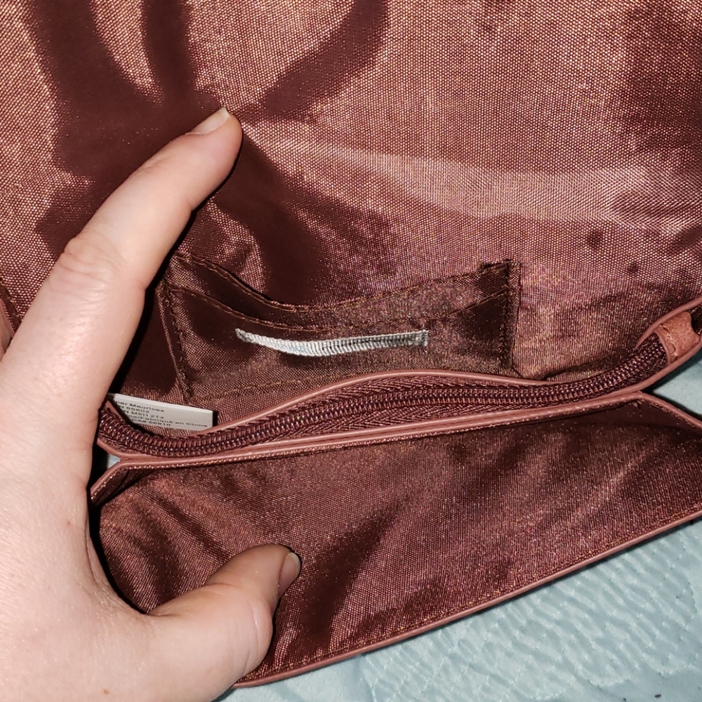 Rust with Silver glitter Wallet - Picture 5 of 7